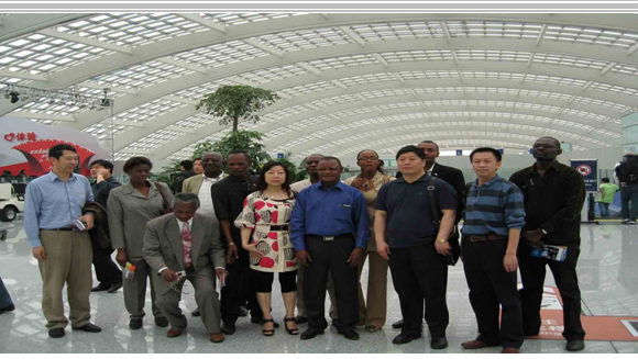 CHINA NEW ERA ENGINEERING CORPORATION Meeting for 11 Airports and 3 Harbors project in Congo DRC